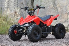 Mini Moto atv 49cc 2T aro 6 Cuadrimoto Roja