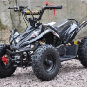 Mini Moto atv 49cc 2T aro 6 Cuadrimoto Negra