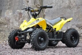 Mini Moto atv 49cc 2T aro 6 Cuadrimoto Amarillo