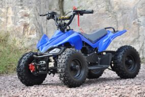 Mini Moto atv 49cc 2T aro 6 Cuadrimoto Azul